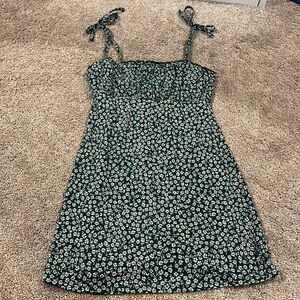 Green Floral Dress